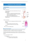 Samenvatting Abdomen 2 - Spijsvertering (DEEL 2)