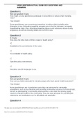 NR503 Final Exam 2023: Population Health, Epidemiology & Statistical Principles:|| Chamberlain College Of Nursing | 100 % Verified Answers