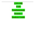 CON 090 FAR Fundamentals Module 1 Student Guide