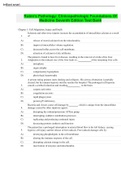 TEST BANK FOR RUBIN’S PATHOLOGY: CLINICOPATHOLOGIC FOUNDATIONS OF MEDICINE 7TH EDITION ( WITH ANSWER KEY)