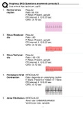 Prophecy EKG Questions answered correctly!!!