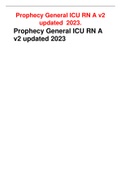 Prophecy General ICU RN A  v2 updated 2023 latest update