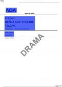 AQA-7262-W-DRAMA FINAL MARK SCHEME_COMPONENT 1 DRAMA AND THEATRE-Jun24-V1.0 (1)