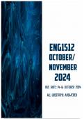 ENG1512 October/November 2024 | Due 16 October 2024