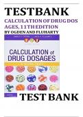 OGDEN & FLUHARTY CALCULATION OF DRUG DOSAGES, 11TH EDITION (UPDATED 2023)