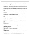 Sterile Processing Progress Test 1 IAHCSMM CRCST