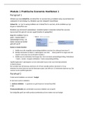 Samenvatting economie hoofstuk1 module 1 vwo 4 praktische economie