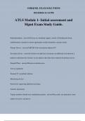 ATLS Module 1- Initial assessment and Mgmt Exam Study Guide.