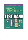 TEST BANK for Medical Parasitology: A Self-Instructional Text, 7th Edition by Leventhal; Cheadle, All 11 Chapters Covered, Verified Latest Edition