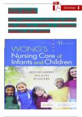 Wong's Nursing Care of Infants and Children, 11th Edition TEST BANK by Marilyn J. Hockenberry, Verified Chapters 1 - 34, Complete Newest Version