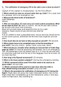 RYANAIR INITIAL EXAM TOPIC 3 PASSENGER HANDLING QUESTIONS AND ANSWERS GRADED A+