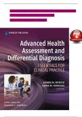 TEST BANK For Advanced Health Assessment and Differential Diagnosis Essentials for Clinical Practice 1st Edition Myrick, Verified Chapters 1 - 12, Complete Newest Version