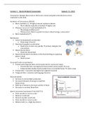 KINESIOL1080B Introduction to Psychomotor Behaviour - All Class Notes