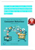 TEST BANK For Consumer Behaviour: Buying, Having, and Being, Canadian Edition, 9th Edition, 2024 by Michael R. Solomon, Verified Chapters 1 - 15, Complete Newest Version