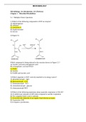 Microbiology test bank Chapter 5,6,7, and mastering chapter 8. Course MICROBIOLOGY Institution Liberty University Microbiology: An Introduction, 12e (Tortora) Chapter 5 Microbial Metabolism 5.1 Multiple-Choice Questions 1) Which of the following compounds