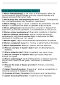 NUR 2063 Pathophysiology Exam 1 with correct answers