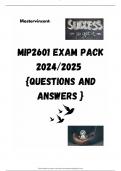 MIP2601 EXAM PACK 2024/2025  {QUESTIONS AND ANSWERS }