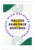 MRL3702 EXAM PACK 2024/2025