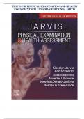 TEST BANK PHYSICAL EXAMINATION AND HEALTH ASSESSMENT 4TH CANADIAN EDITION by JARVIS