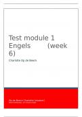 Test Engels Module 1. Rechtspraktijk AP Hogeschool 1ste jaar.