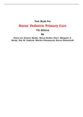 Test Bank For Burns' Pediatric Primary Care  7th Edition By Dawn Lee Garzon Maaks, Nancy Barber Starr, Margaret A. Brady, Nan M. Gaylord, Martha Driessnack, Karen Duderstadt