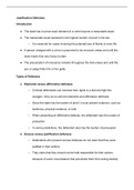 Class notes Criminal Law (POL355)