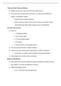 Class notes Criminal Law (POL355) 