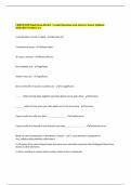 CHEM 1020 Final Exam Review | Actual Questions and Answers Latest Updated 2024/2025 (Graded A+)