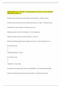 CHEM 1020 Exam 3 (Final) | Actual Questions and Answers Latest Updated 2024/2025 (Graded A+)