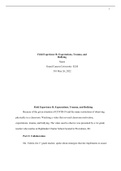 ELM 510 Topic 3 Assignment 2, Clinical Field Experience B - Behavior Expectations Trauma Bullying 1