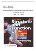 Test Bank For Memmler's Structure & Function of the Human Body, Enhanced Edition 12th Edition By Barbara Janson Cohen; Kerry L. Hull, All Chapters 1 to  22 complete Verified editon ISBN:9781284268317