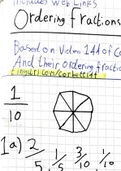 Ordering Fractions