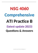RN ATI capstone proctored comprehensive assessment 2019 B | ATI Comprehensive Practice Test B (Best study guide version with complete solution)