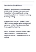 Intro. to Nursing Midterm 2023 update(download to pass)