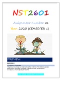 NST2601 ASSIGNMENT 2 S1 2023