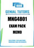 MNG4801 EXAM PACK 2023