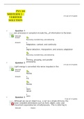 	PYS 101 MIDTERM 2. | VERIFIED SOLUTION