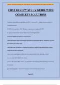 CHST REVIEW STUDY GUIDE WITH COMPLETE SOLUTIONS