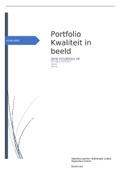 Portfolio Kwaliteit in beeld, cursus 5 (jaar 1)