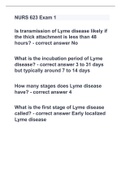 NURS 623 Exam 1 with 100% correct answers