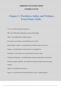 Chapter 2. Workforce Safety and Wellness Exam Study Guide.