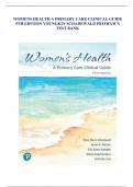 WOMENS HEALTH A PRIMARY CARE CLINICAL GUIDE 5TH EDITION YOUNGKIN SCHADEWALD PRITHAM’S TEST BANK 