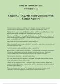 Chapter 2 - CCJ3024 Exam Questions With Correct Answers