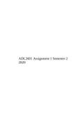 ADL2601 Assignment 1 Semester 2 2020