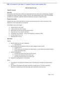 CMIS 102 Hands-On Lab Week 8 Overview: This hands-on lab allows you to follow and experiment with the critical steps of developing a program including the program description, Analysis, Design(program design, pseudocode), Test Plan, and implementation wit