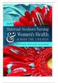 Test Bank For Olds' Maternal-Newborn Nursing & Women's Health Across the Lifespan 11th Edition by Michele C. Davidson; Marcia London; Patricia Ladewig 9780135206881 all 36 chapters | Complete Guide A+