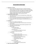 NR 222 Exam 2 Study Guide