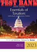 South-Western Federal Taxation 2023: Essentials of Taxation: Individuals and Business Entities 26th Edition by Annette Nellen, Andrew D. Cuccia, Mark Persellin and James C. Young. ISBN-10 0357720105, ISBN-13 978-0357720103. Chapters 1-18. (Complete Downlo