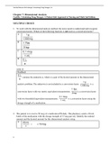 Chapter 7: Dimensional Analysis- Castillo: Calculating Drug Dosages: A Patient-Safe Approach to Nursing and Math 2nd Edition Test Question and answers for Chapter 7