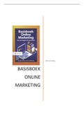 Samenvatting Basisboek Online Marketing, ISBN: 9789001752200  Online Marketing